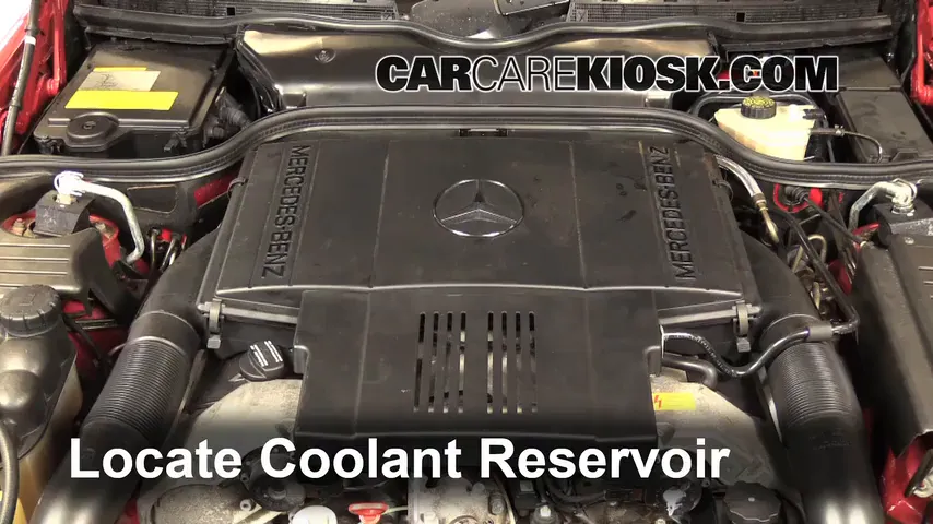 1998 Mercedes-Benz SL500 5.0L V8 Coolant (Antifreeze)
